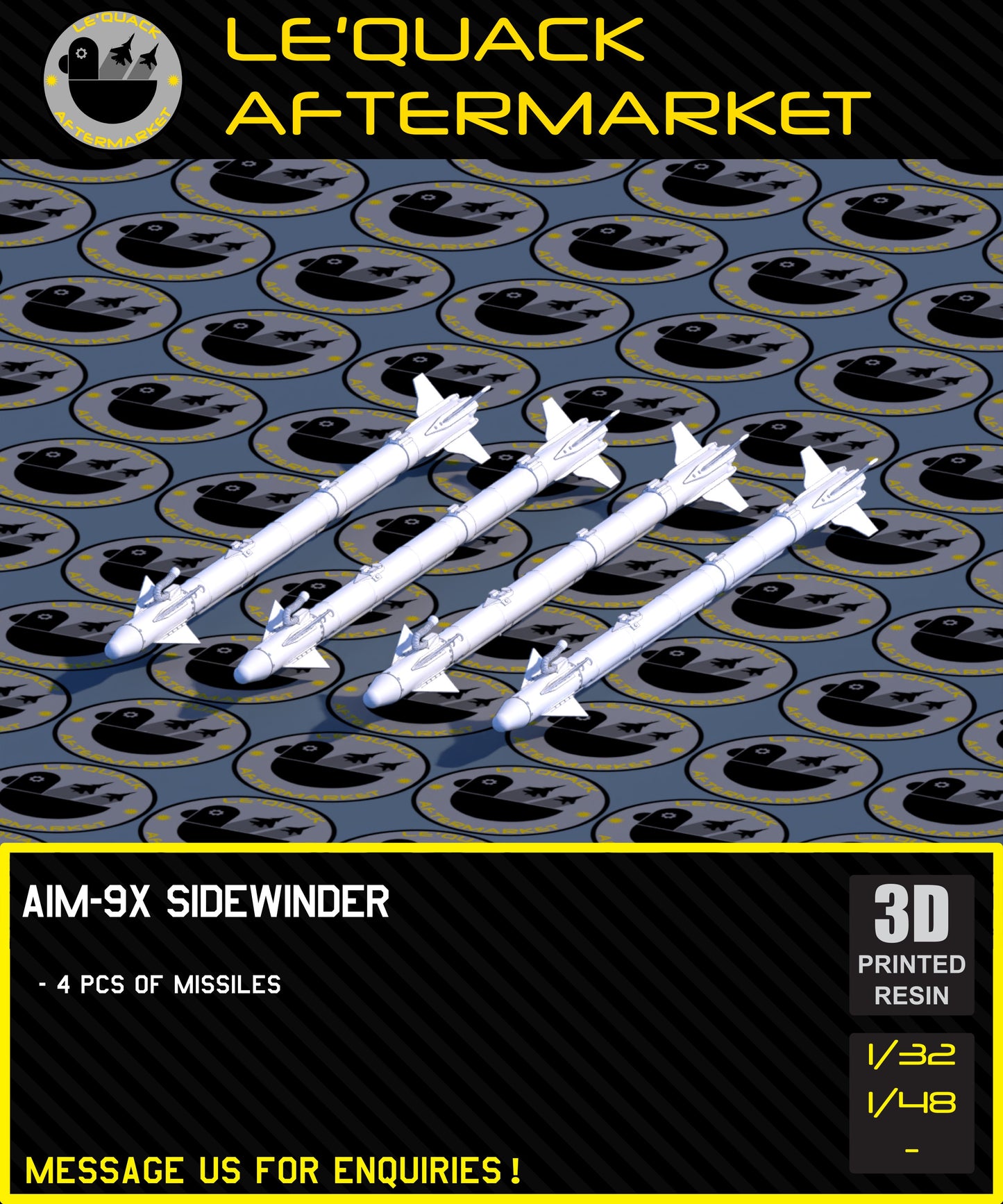 AIM-9X SIDEWINDER Scale Model