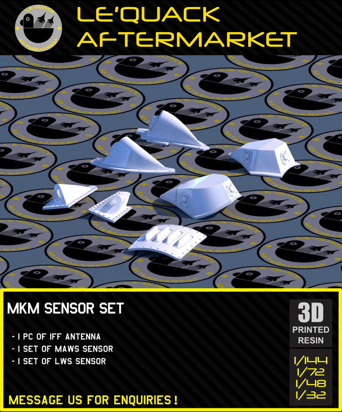 MKM Sensor Set Scale Model