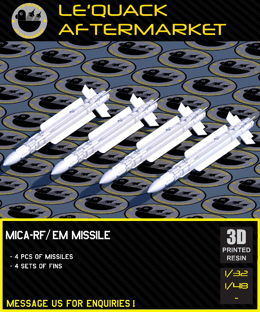 MICA-RF/EM Missile Scale Model