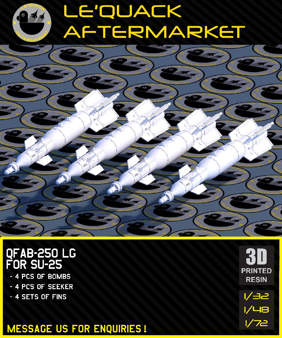 QFAB-250-LG For SU-25 Scale Model