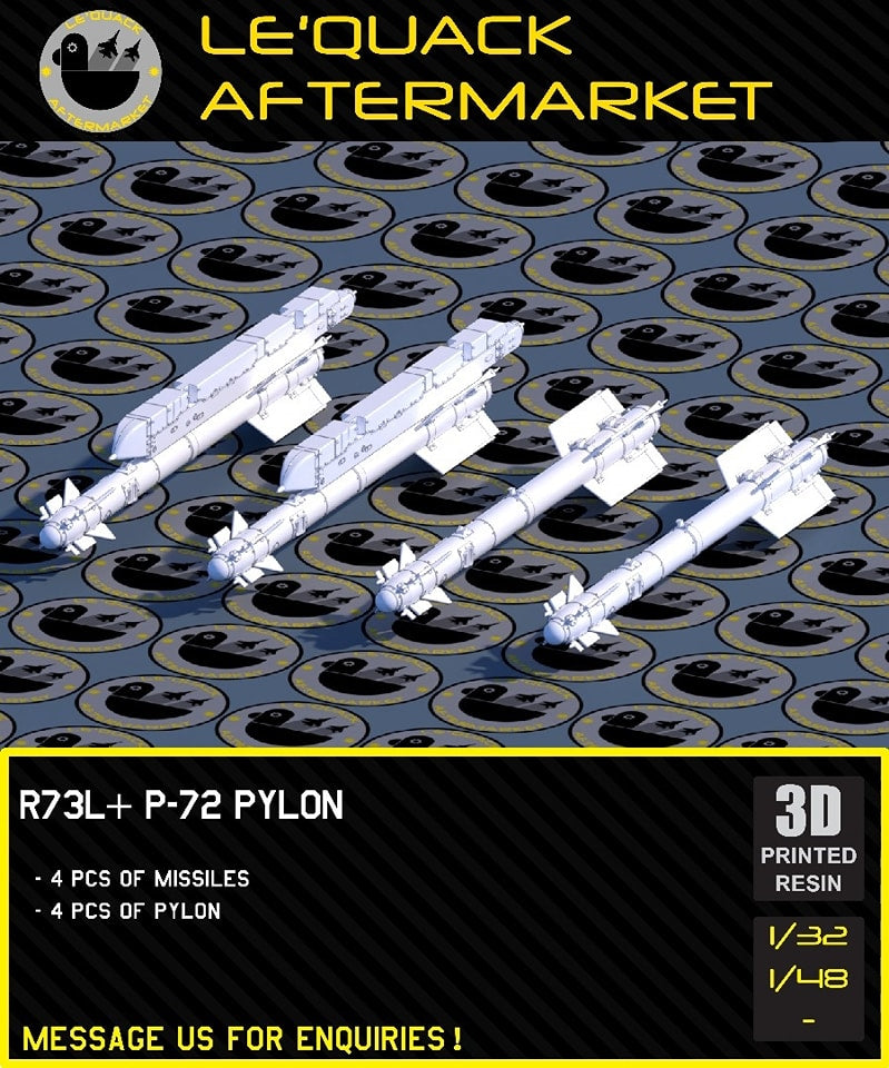 R-73L + P-72 Scale Model