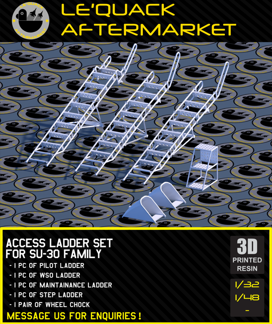 ACCESS LADDER SET FOR SU-30 FAMILY Scale Model