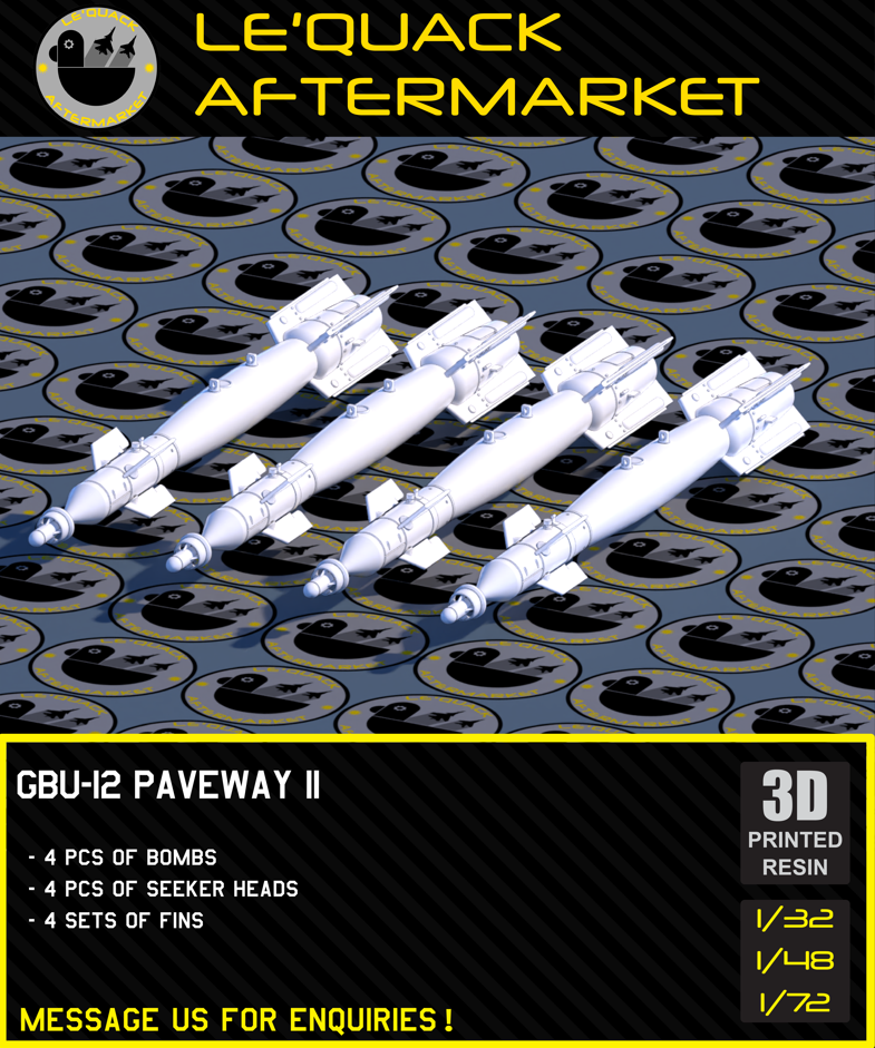 GBU-12 PAVEWAY II Scale Model