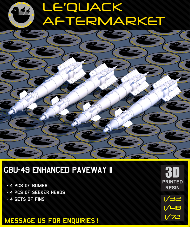 GBU-49 ENHANCED PAVEWAY II Scale Model