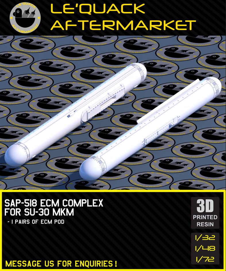SAP-518 ECM COMPLEX for SU-30MKM Scale Model