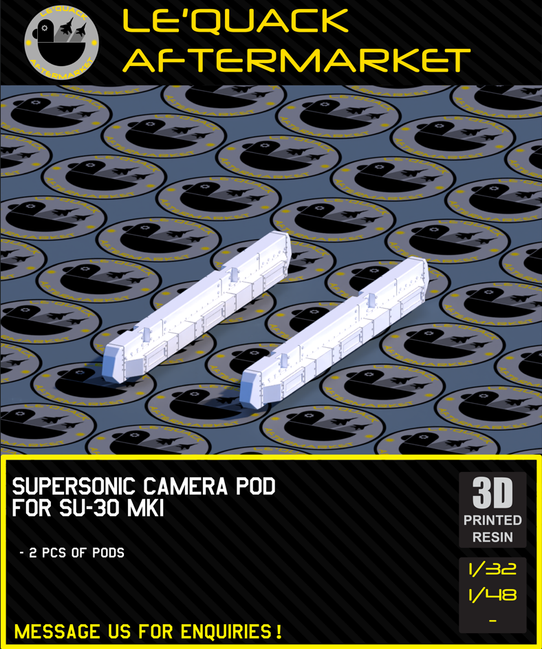 SUPERSONIC CAMERA POD FOR SU-30MKI Scale Model
