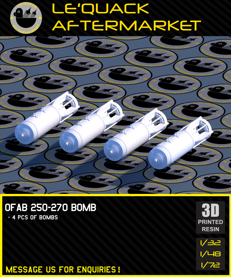OFAB 250-270 BOMB Scale Model