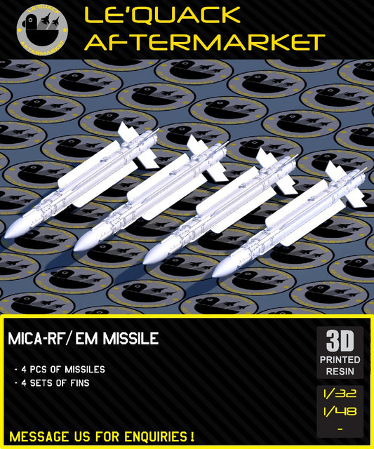 MICA-RF/EM Missile Scale Model