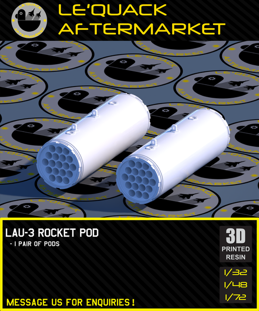LAU-3 ROCKET POD Scale Model